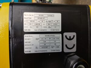 67_GIS Elektrokettenzug 500 kg